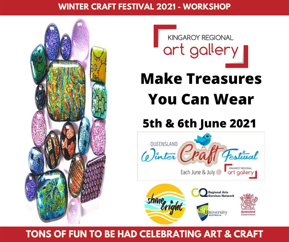 Make Treasures You Can Wear 5th & 6th June 2021