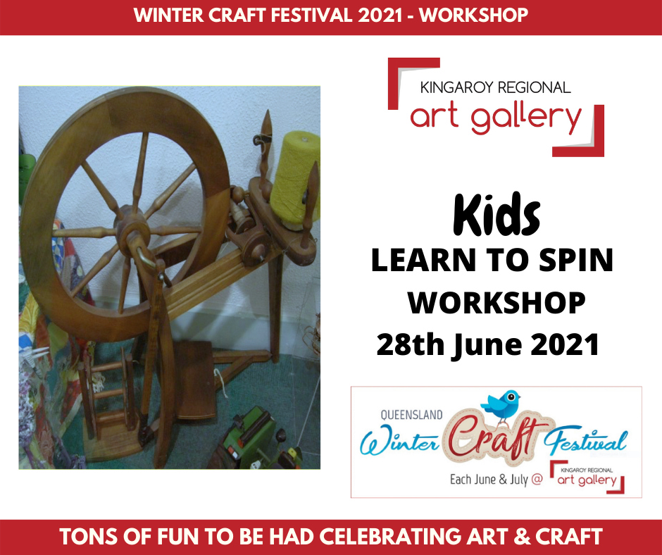 workshop, Learn to Spin 28th June 2021