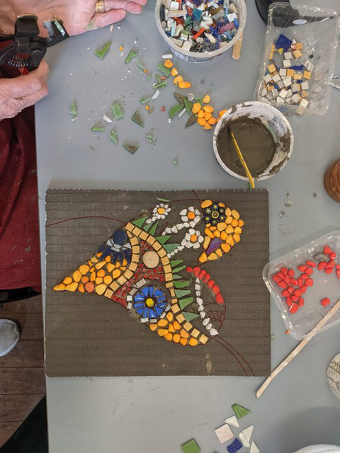 QLD Winter Craft Festival Mosaic Workshop 2021