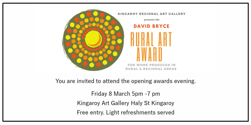 David Bryce Award Invite