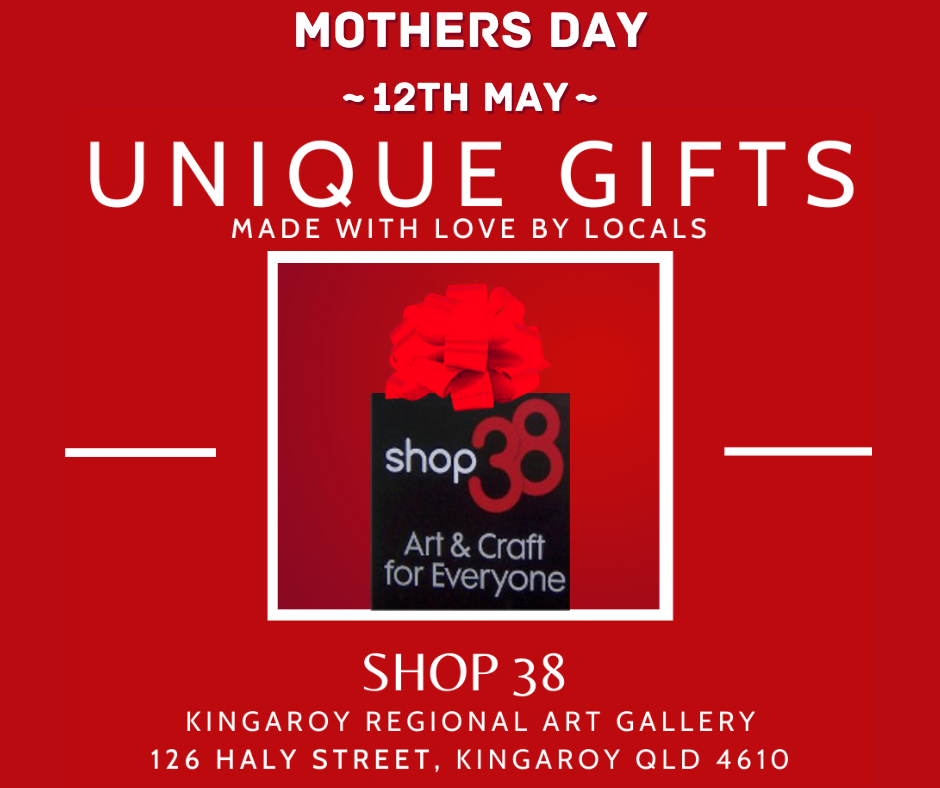 Purchase unique gifts for your loved ones on Mothers Day at Shop 38